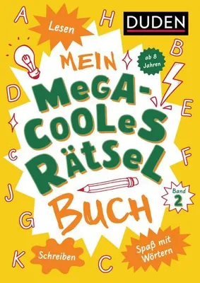 Obrázek produktu pro Mein megacooles Rätselbuch - Lesen | Schreiben | Spaß mit Wörtern - ab 8 Jahren - Band 2