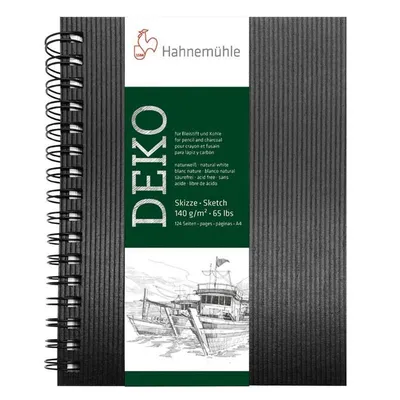 Obrázok produktu pre Hahnemühle Deco Skicár - 140 g/m² - DIN A5 - 62 listov