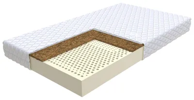 Zdjęcie produktu dla Materac TORIK, 140x200 cm, lateksowy z kokosem, dwustronny