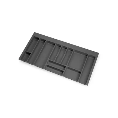 Produktbild von Emuca Optima Vertex/concept 1 M Besteckkasten Silber  Silber One Size