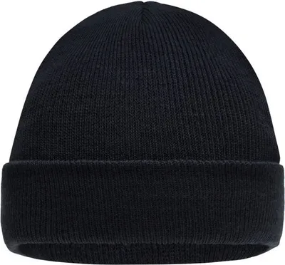 Produktbild von Klassische Kinder-Strickmütze black, Gr. one size