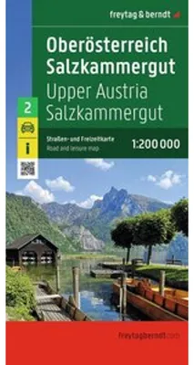 Produktbild von freytag & berndt Straßenkarte Oberösterreich - Salzkammergut 1:200.000