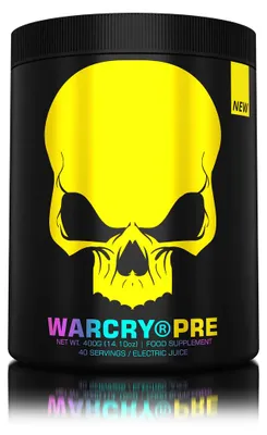Produktbild von Genius Nutrition Warcry Pre 400g - Rainbow Candy