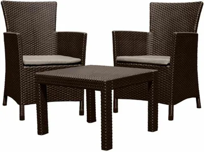 Produktbild von KETER Rosario Balkonset Braun 216939