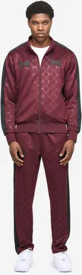 Produktbild von Herren Trainingsanzug normale Passform PUNKASS TRACK Oxblood/Black S Tapout