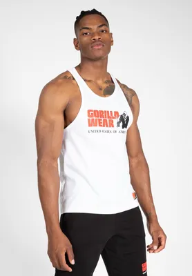 Produktbild von Gorilla Wear Classic Tank Top weiß XXL