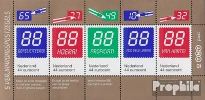 Produktbild von Briefmarken Niederlande 2009 Mi Block123 (kompl.Ausg.) postfrisch Grußmarken