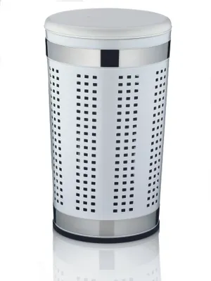 Produktbild von kela Wäschebox Sevilla Metall weiss