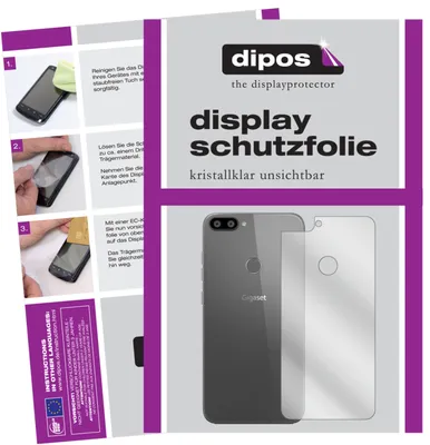 Obrázek produktu pro 1x ochranná fólie pro Gigaset GS195 Pummelphone Backside clear Screen Protector Film Ochrana displeje dipos