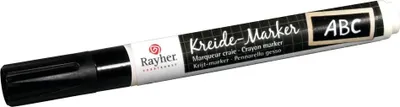 Produktbild von rayher Hobby Kreide-Marker schwarz
