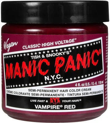 Produktbild von Manic Panic Classic High Voltage, Rot, Vampire Red, Unisex, 118 ml, Alle Haare, Farbspeichernd, Glanz