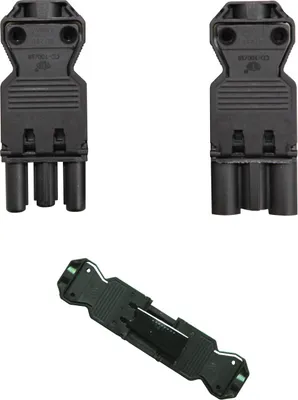 Produktbild von Wieland Steckverbinder GST18 3-polig männlich-weiblich Schwarz