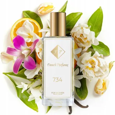 Produktbild von FP French Perfumes | Damenparfüm Nr. 734 – Myy Waay – 60 ml – 20 % Parfümöl | Blumiger Damenduft – Elegant, Stilvoll & Langanhaltend