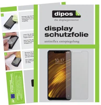Produktbild von 2x Schutzfolie für Xiaomi Pocophone F1 matt Displayschutzfolie Display Schutz