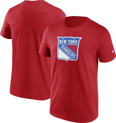 Produktbild von Pánské tričko New York Rangers NHL Primary Logo Graphic T-Shirt Athletic Red New York Rangers T-Shirt mit primärem Logo