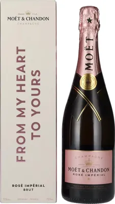 Produktbild von Moët & Chandon Champagne ROSÉ IMPÉRIAL Brut Love 12% Vol. 0,75l in Geschenkbox
