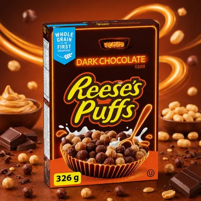 Produktbild von Reese's Puffs Dark Chocolate 326g