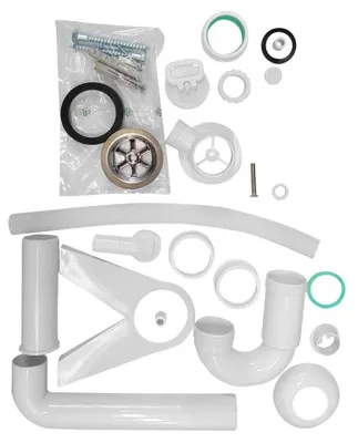 Produktbild von Aqualine Siphon für Hänge-Ausgussbecken