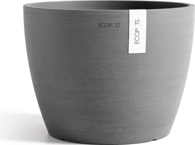 Produktbild von Ecopots Stockholm 31 Weißgrau