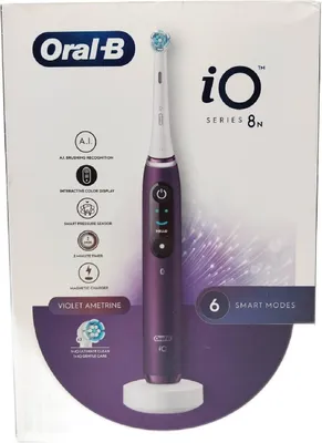 Produktbild von Oral B elektrische Zahnbürste Zahnpflege iO 8N Bluetooth Anschluss moderne Technologie