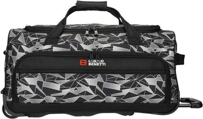 Produktbild von Enrico Benetti Duffle Bag M 83 l – Handgepäck 40‑56 cm, 65×36×35 cm, Schwarz‑Grau