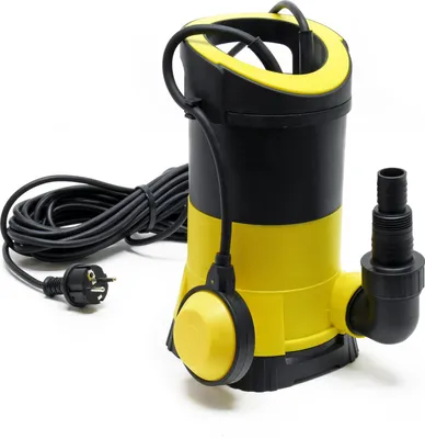 Zdjęcie produktu dla Pompa do ścieków 7000 l/h, 400 W, maks. wysokość tłoczenia 7,5 m, ciała obce do Ø5 mm