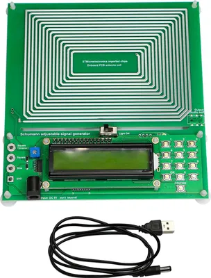 Image de Générateur de résonance Schumann (7,83 Hz), plage de résonance sinusoïdale réglable (0,1 Hz – 100 000 Hz), résonateur audio à impulsions ultra-basse fréquence, interface USB