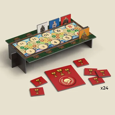 Produktbild von Kosmos CATAN Get Together: Spielerweiterung für CATAN - Das Spiel mit Connect-Spieltisch