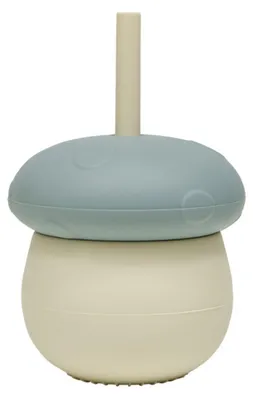 Obrázek produktu pro OYOY Mushroom, Samostarný, Béžová, Modrá, Silikon, Pohár, Univerzální, 1 kusů
