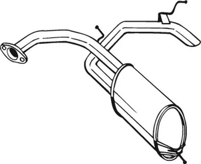 Produktbild von Bosal Endschalldämpfer 278-585