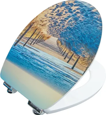 Immagine prodotto di Sedile WC Cornat / Coperchio WC con chiusura soft-close Decoro Sea Breeze