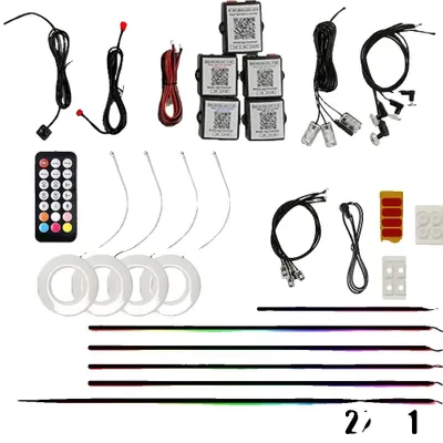 Image de Éclairage LED intérieur, contrôle Bluetooth, mode de synchronisation musicale, Ultimate Tuning Pack