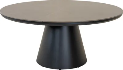 Produktbild von Tisch - Ø160x74 cm - Aluminium - Gesinterter Stein