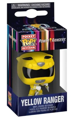 Produktbild von Funko POP! Keychain - Power Rangers - Yellow Ranger