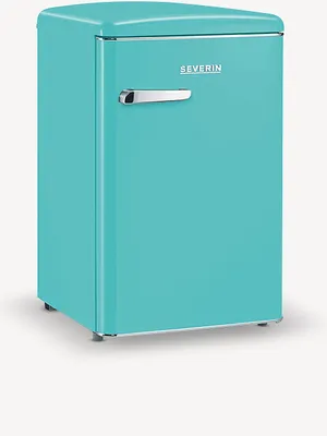 Produktbild von SEVERIN Retro Tischkühlschrank RKS 8834 RKS 8834 aus Kunststoff, türkis Kühlschrank Gefrierkombination Retro Kühlschrank Led Kühlschrank Kühlschrank Gefrierfach