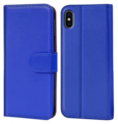 Zdjęcie produktu dla Etui Book Case na iPhone X XS Etui Flip Cover Etui na telefon komórkowy Etui ochronne Etui Shell