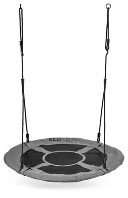 Image de ECOTOYS BOC100 Balançoire nid, 100 cm, grise