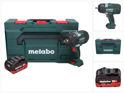 Produktbild von Metabo SSW 18 LTX 1450 BL Akku Schlagschrauber 18 V 1450 Nm Brushless + 1x Akku 8,0 Ah + metaBOX - ohne Ladegerät
