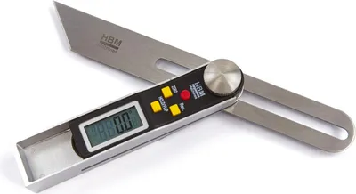 Obrázok produktu pre Digitálny posuvný uhlomer 200mm HBM