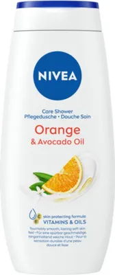 Image de Nivea - Gel douche - Orange - Pour une sensation de douceur sur la peau - 250 ml - 1 pièce