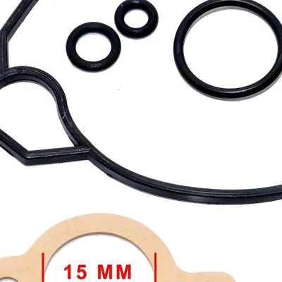 Obrázek produktu pro Sada těsnění BestPrice Standard pro karburátory, kompatibilní s Piaggio/Gilera (Hexagon SKR atd.) 125, 150, 180, dvoutaktní