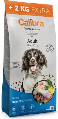 Productafbeelding van Calibra Dog Premium Lijn, Volwassen, Kijken, 12+2 Kg