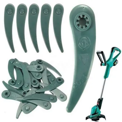 Produktbild von 55x Rasentrimmer Messer - Ersatzmesser Kunststoffmesser Für Bosch ART23-18LI ART26-18LI