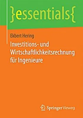 Produktbild von Investitions- und Wirtschaftlichkeitsrechnung für Ingenieure