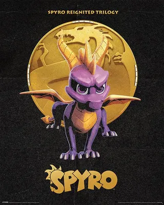 Immagine prodotto di Poster Spyro Golden Dragon 40x50cm