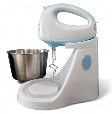 Immagine prodotto di Mixer con fruste e ciotola in acciaio inox 150 Watt con 5 impostazioni di velocità