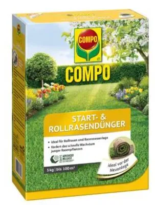 Produktbild von COMPO Start- und Rollrasendünger für 100 m² - 3 kg