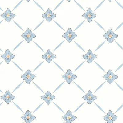 Zdjęcie produktu dla Borastapeter Tapeta motyw płytek niebieskimIbeżowym - 660044 - 53 cm x 10.05 m