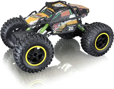 Image de Maisto Tech 81334 - Voiture télécommandée - Rock Crawler Pro (37cm)