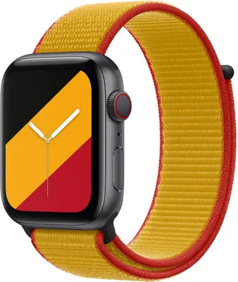 Produktbild von Sport Loop Armband für das Apple Watch Series 1 t/m 11 / SE / Ultra (44/45/46/49 mm) - Belgium